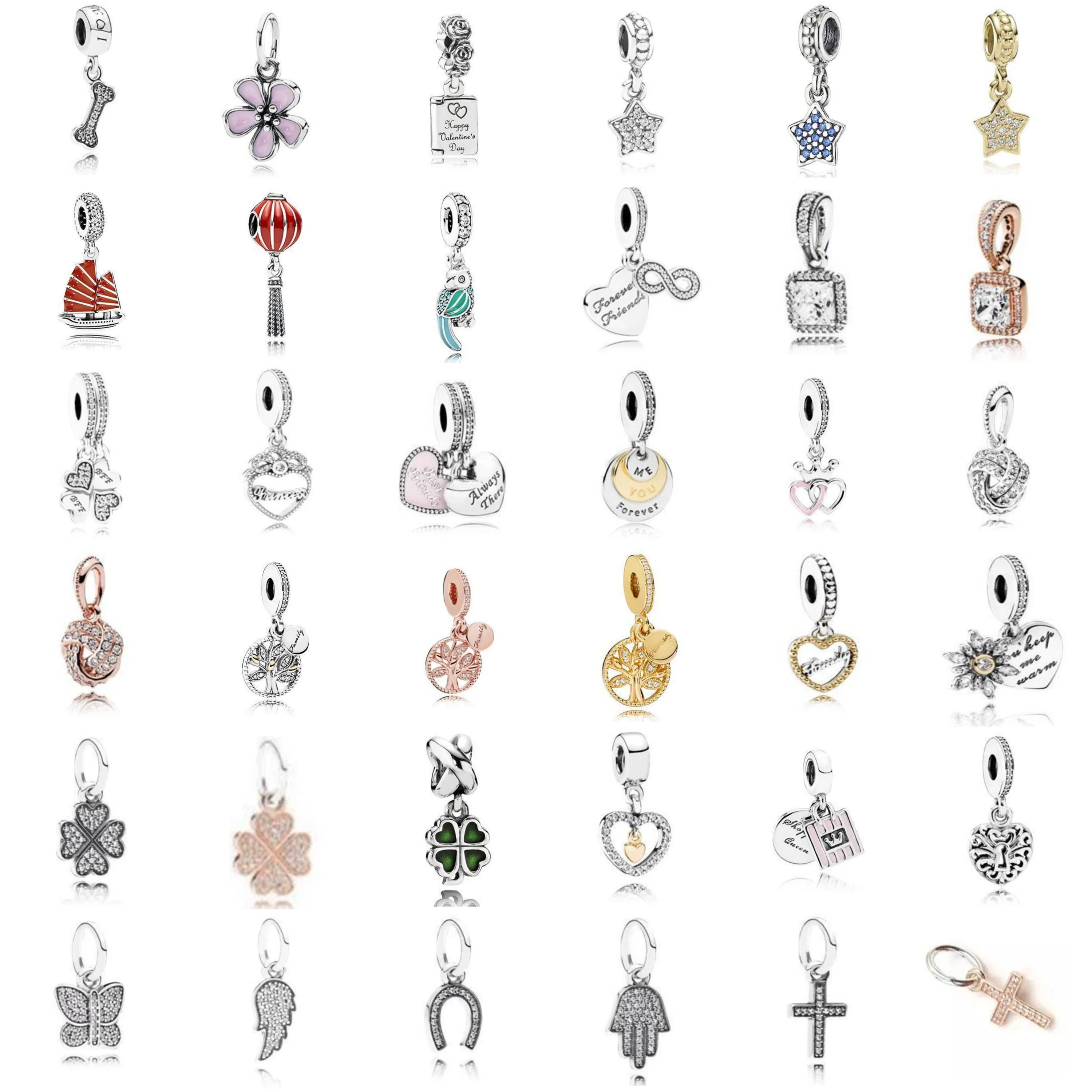 

Corresponding Catalog Select Code To Buy, S925 Sterling Silver Jewelry. 1:1 PAN pendants 37-72