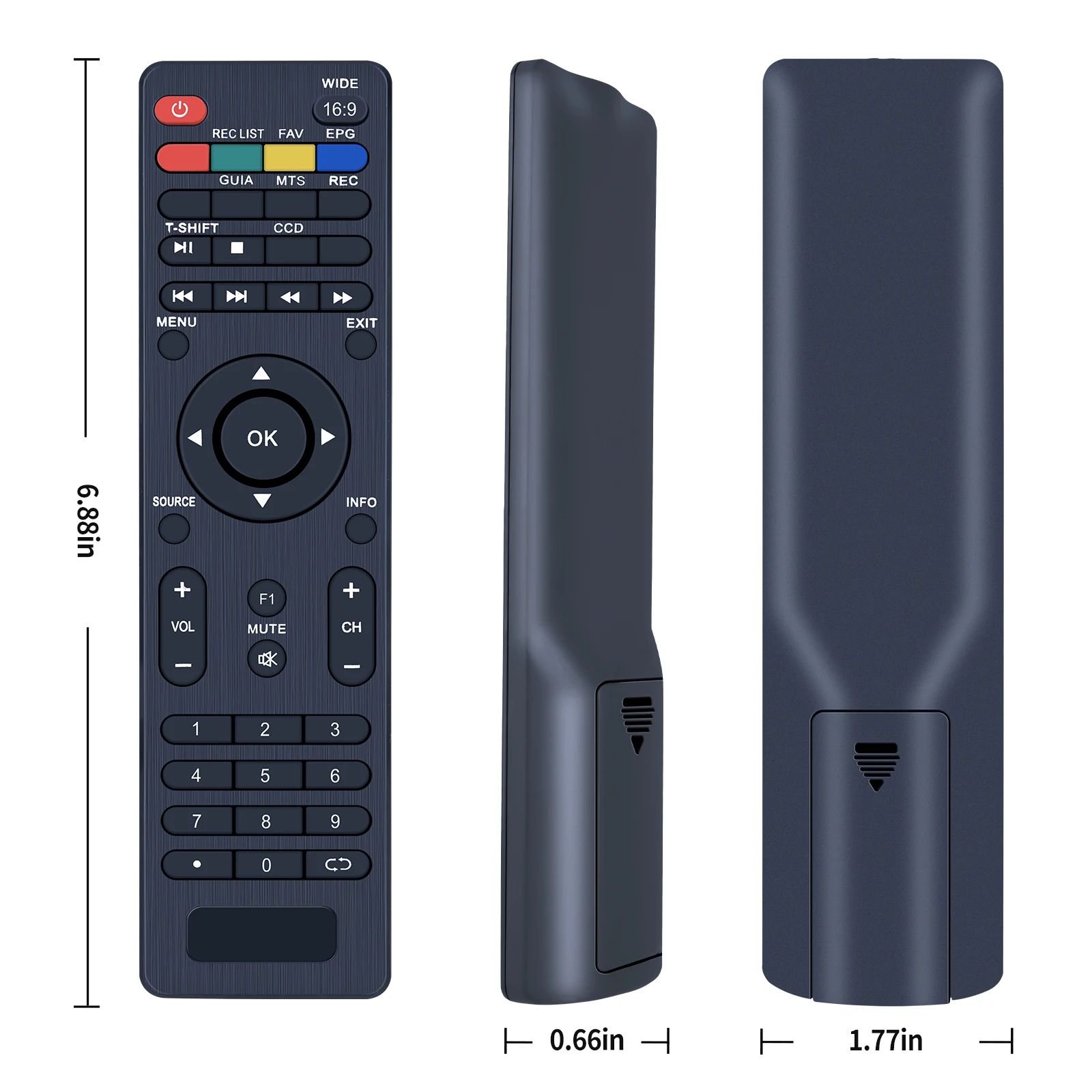 Новый пульт дистанционного управления для AOC LCD-831 LCD-832 IZUMI EN-30303D MYSTERY KT6957 KT-6857