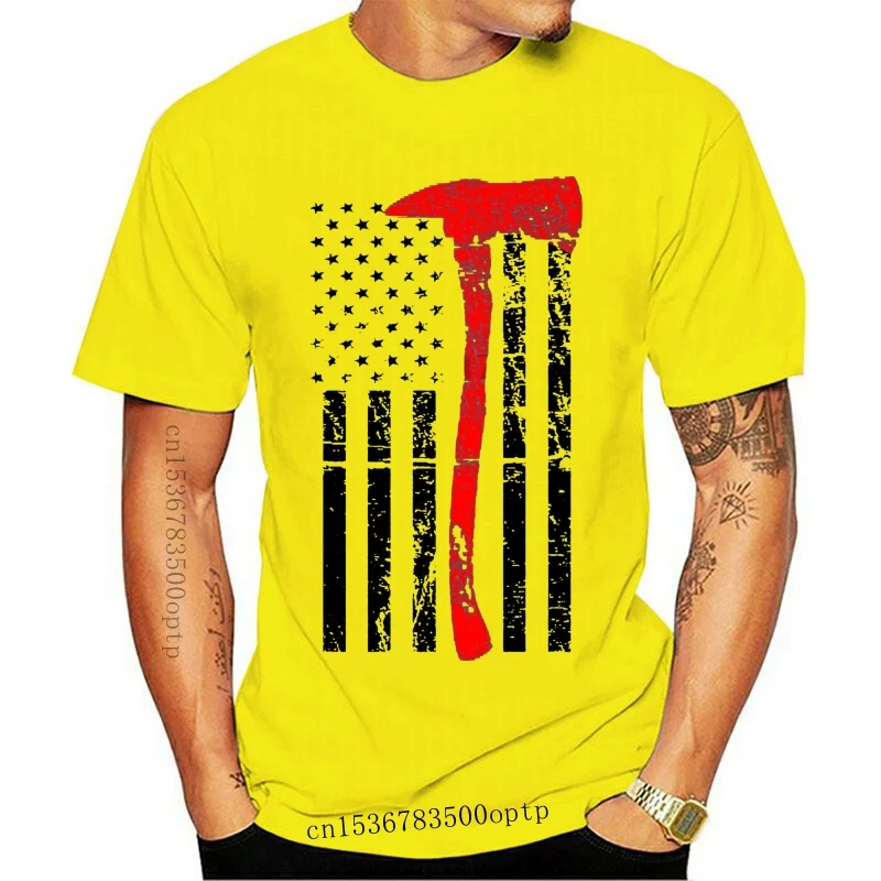 

Man Clothing New THIN RED LINE AXE FLAG FIREFIGHTER FIRE DEPARTMENT HOODED SWEATSHIRT