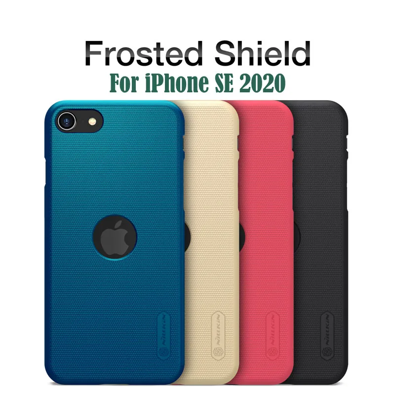 

Чехол Nillkin для iPhone SE 2022 2020, матовый защитный чехол с логотипом, жесткий защитный чехол для телефона из поликарбоната, чехол для iPhone SE3