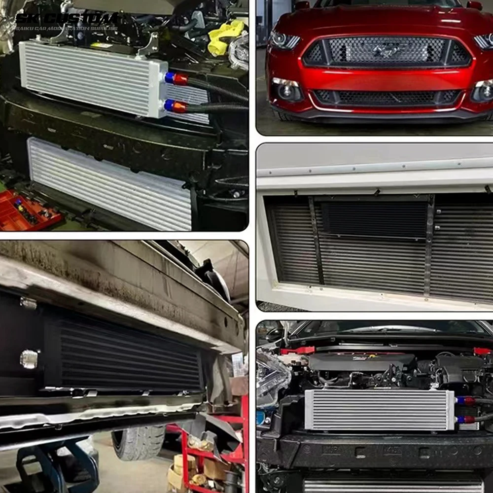 Масляный радиатор SK на заказ из алюминиевого сплава автомобильные детали