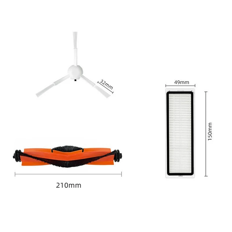 Сменные аксессуары для робота-пылесоса Dreame X10 S10 Plus L10S Ultra W10S Pro