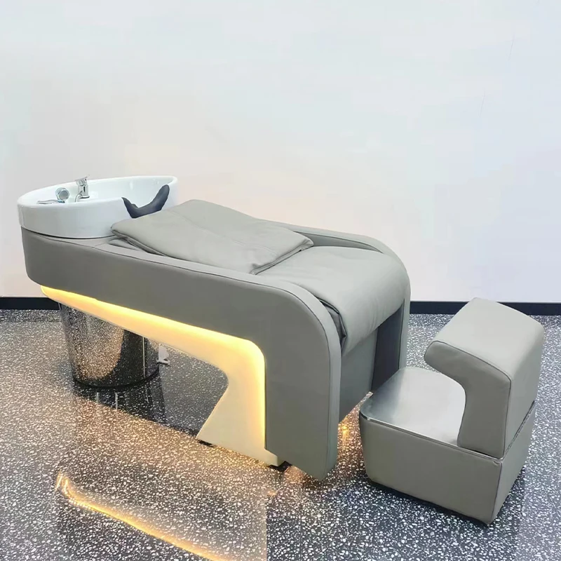 Профессиональная парикмахерская стирка кровати салоны модная минималистичная