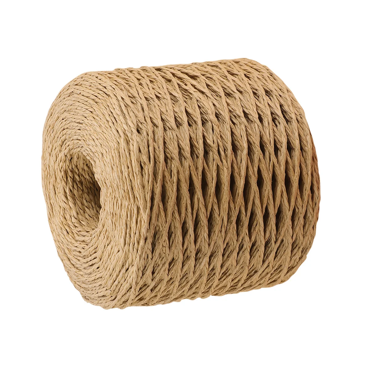 

Paper Twine Ribbon Rope Weaving Gift Packing String Hat Craftsbrown Jute Cap Natural Wrapping Craft Kit