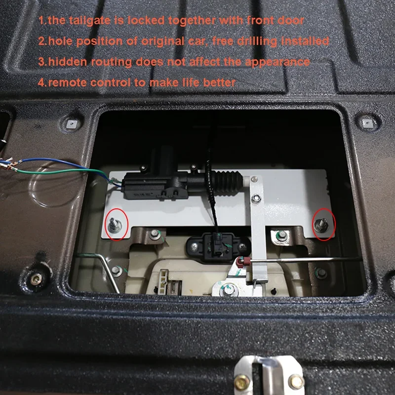 Для GREAT WALL GWM Ute POER автоматический замок задней двери электрический оригинальный