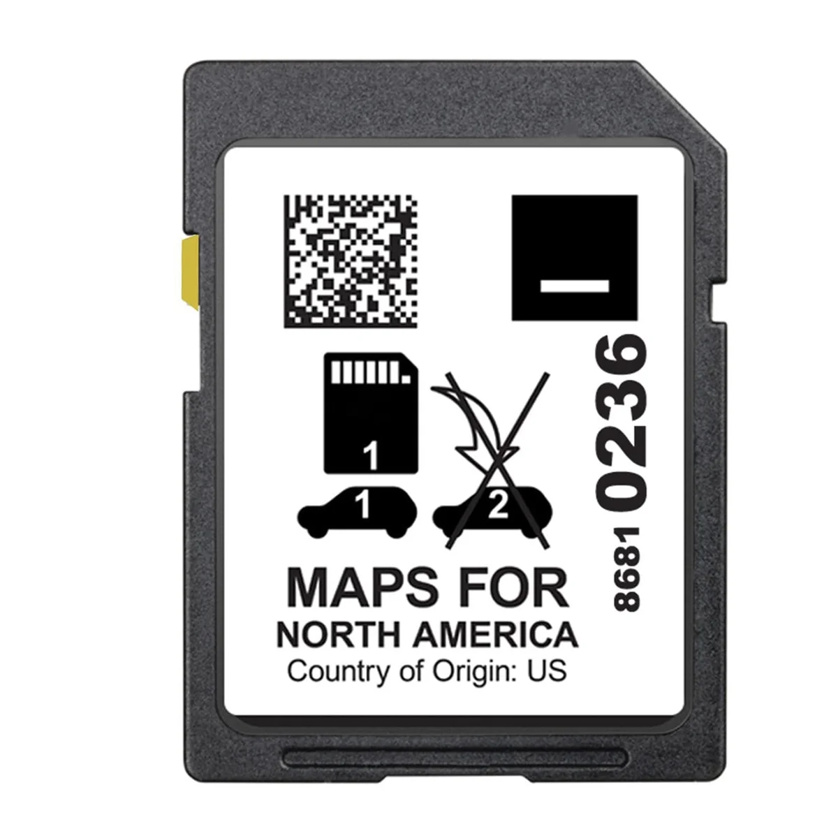 Новинка 2023 года 86810236 Карты навигационной карты для Cadili Chevry Buick Карта памяти GPS