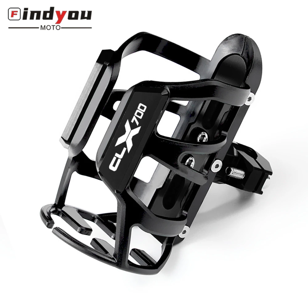 

2022 Newest Motorcycle Beverage Water Bottle Drink Cup Holder For CFMOTO CLX 700 700CLX 700CL-X CNC Accessories Modified pieces