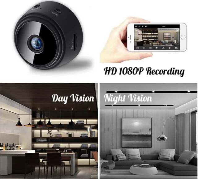 A9 Mini Camera WiFi Wireless Monitoring Security Protection Remote Monitor Camcorders Video Surveillance Smart Home 3