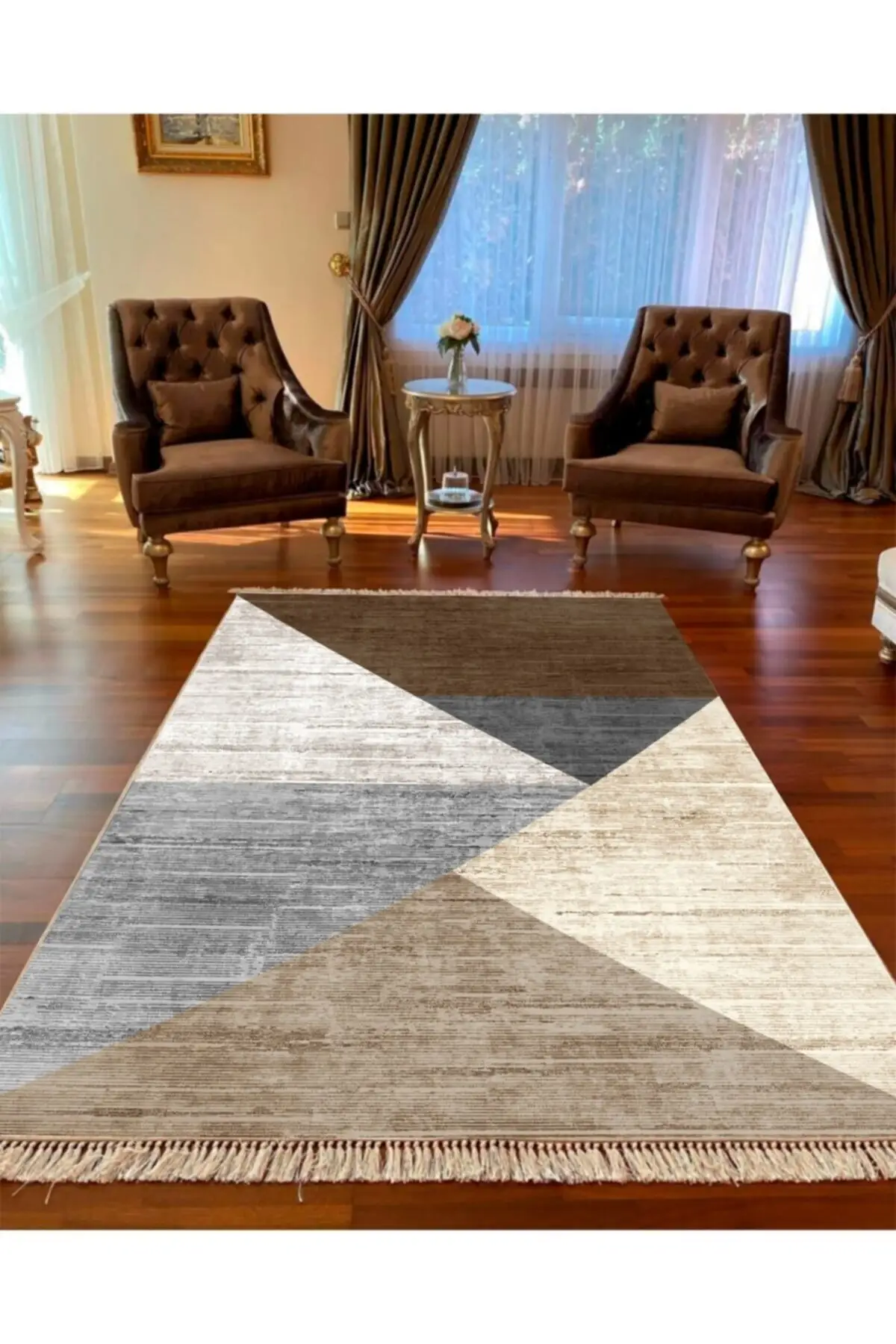 

Хлопковый нескользящий ковер, высококачественный богемный ковер ручной работы, современный Геометрический стиль