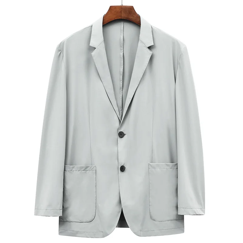 

B2186-Men's casual spring and autumn suit, men's loose coat