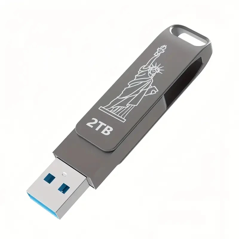 Статуя Свободы USB-накопитель 2 ТБ Hihg Speed Cle USB3.0 Stick Pendrive Металлическая память U-диск