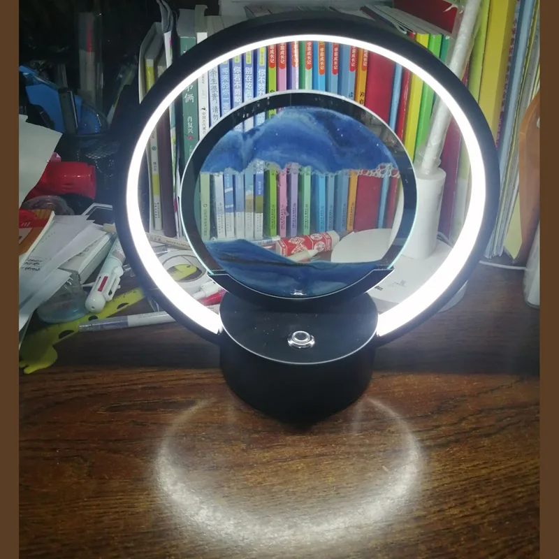 1 шт., алюминиевая Светодиодная настольная лампа 5 Вт с сенсорным управлением