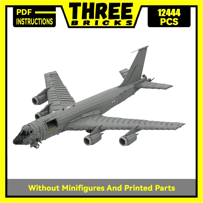 

Конструктор Moc военной серии, строительные блоки WW2 KC-135R Stratotanker, модель самолета, технология, кирпичи, сборка самолета «сделай сам», игрушки для детей