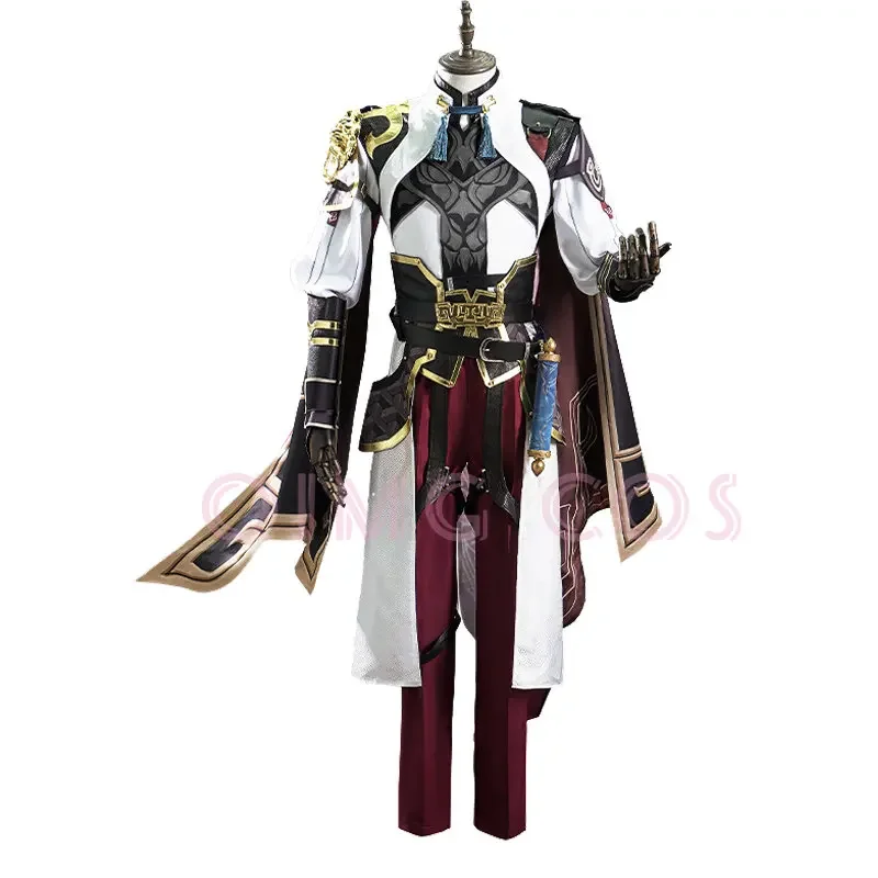 Jingyuan Косплей Костюм Honkai Star Rail Карнавальная форма Парик Аниме Костюмы на Хэллоуин