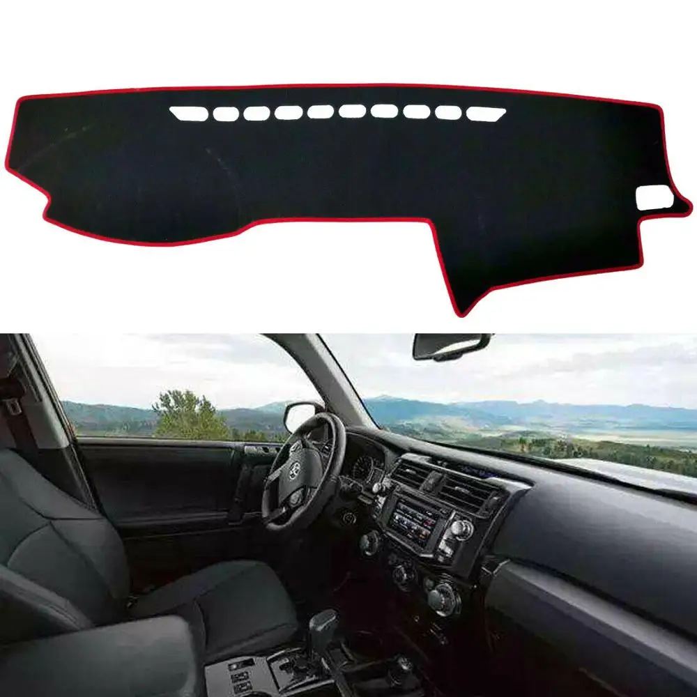 

EIDRAN для Lexus GX470 2003-2009, коврик для автомобильного стайлинга, нескользящий черный Противоскользящий чехол для приборной панели, защита от солнца