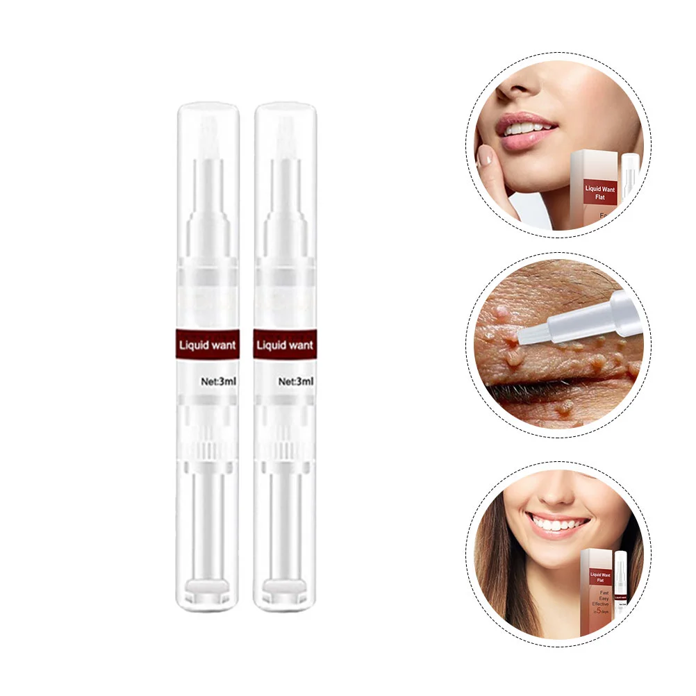 

2Pcs Mole Removal Pen Skin Mole Remover Callus Remover Skin Pen Device for