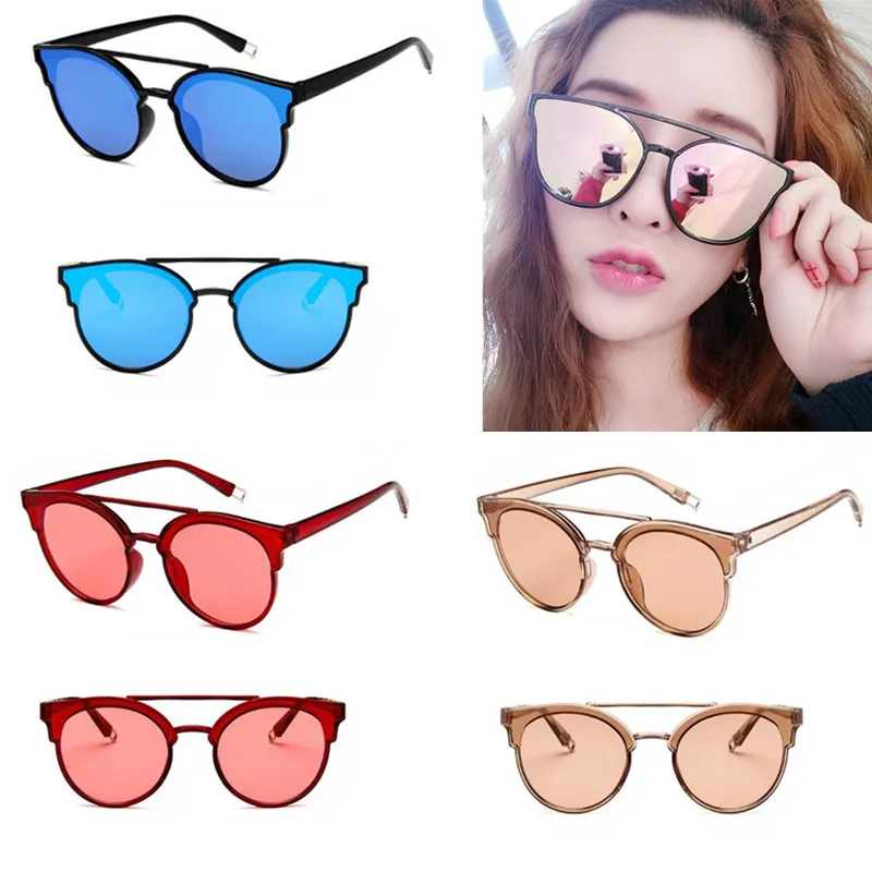 

7 Colors Fashion Driving Party Mirror UV400 Anti-reflective Eyewear Sunglasses Glasses Accessories
