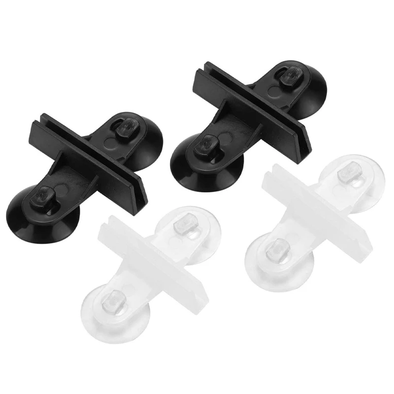 

80 Pcs Divider Aquarium Suction Cup Holders For Fish Tanks Glass Cover Separating Divider Support Clip Bracket