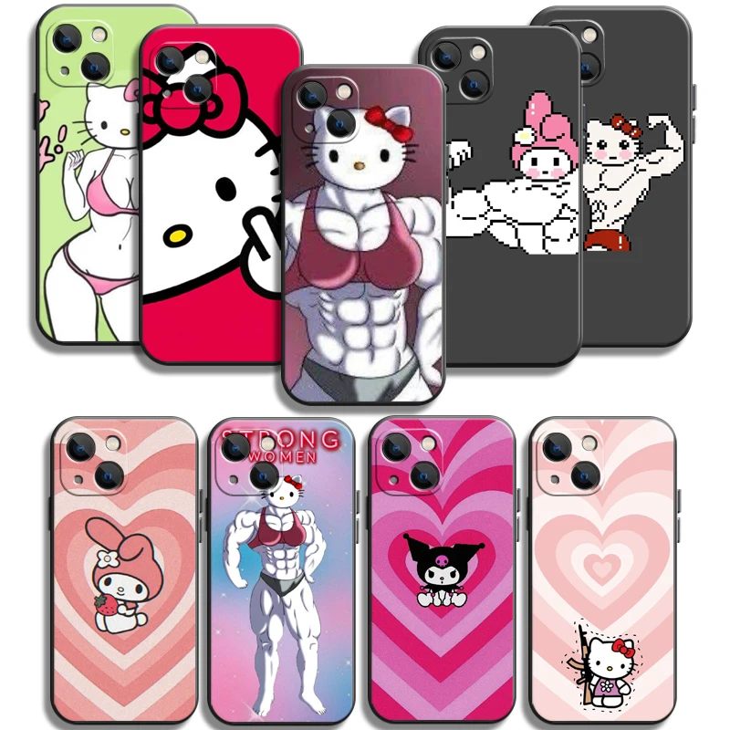 

Hello Kitty Cute Phone Cases For iPhone 7 8 SE2020 7 8 Plus 6 6s 6 6s Plus X XR XS MAX Cases Carcasa Soft TPU