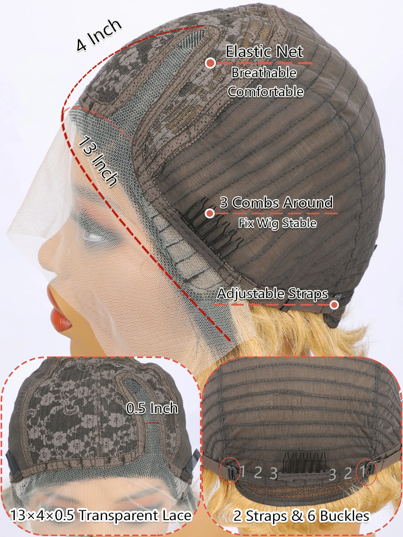 TNICE 150% Плотность Feiya 13x1 4x1 Прозрачные парики из натуральных волос на шнуровке для