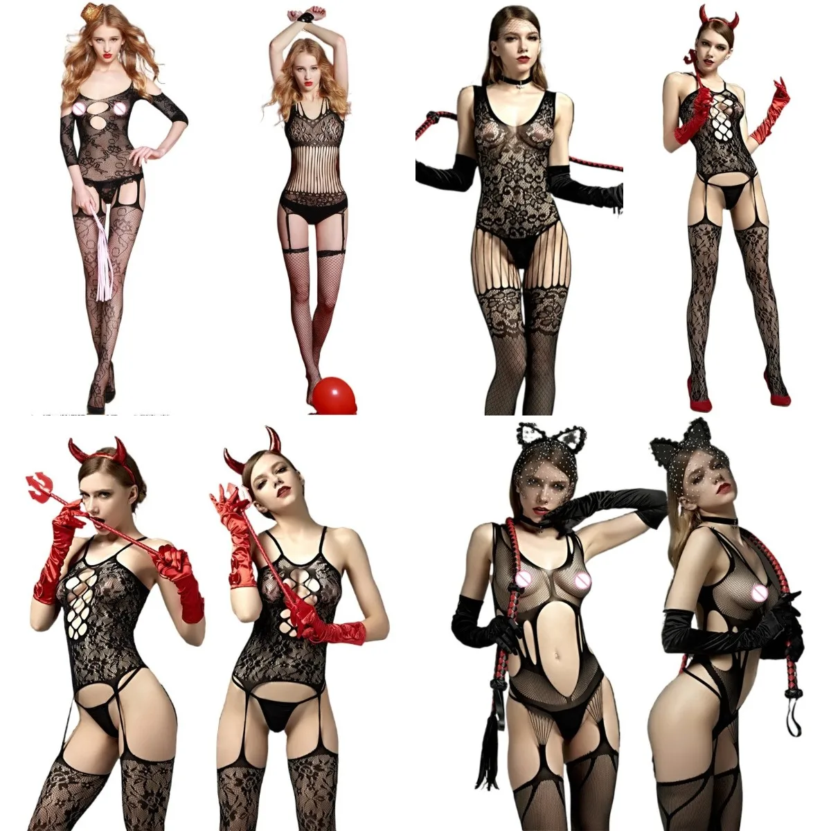 

Женское прозрачное боди