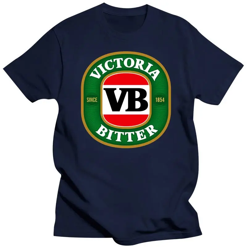 

New Victoria Bitter Beer T Shirt Vb Australia Alcohol Aussie Men Cotton Tshirt Summer Brand Teeshirt Euro Size