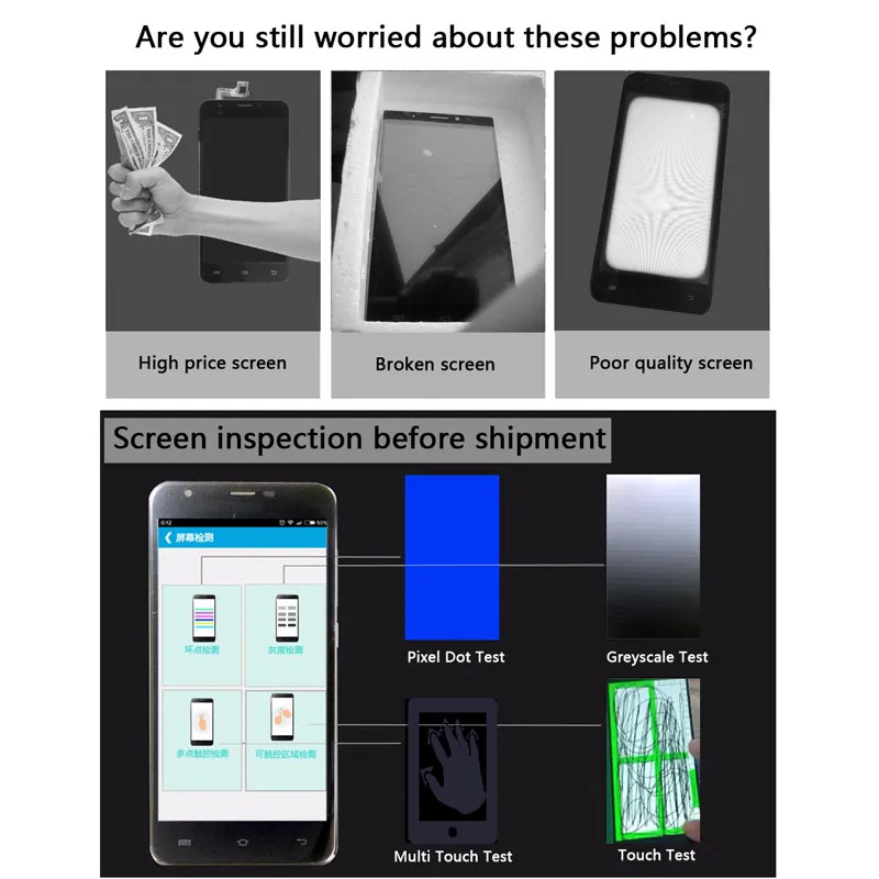 for lenovo k3 note k50 t5 k50 k50 t lcd display touch screen mobile phone lcd assembly replacement parts free global shipping