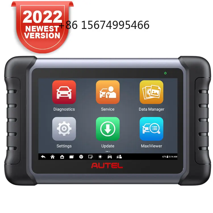 

2022 Профессиональный оригинальный autel maxicom mk808s mk808 mx808 maxisys mk 808 s obd2, все системы, диагностические инструменты для автомобилей
