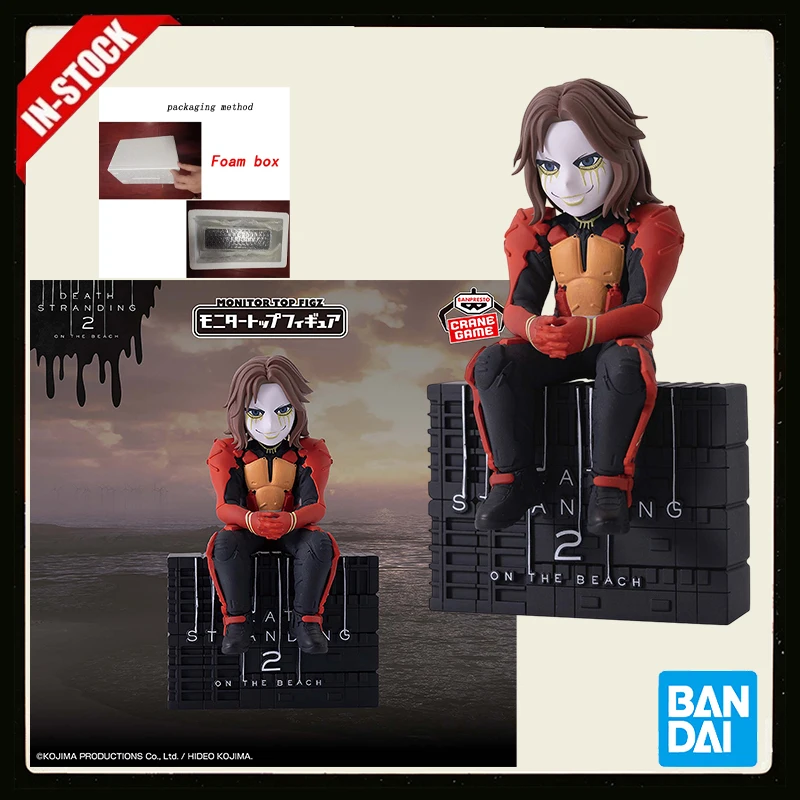 Фото Оригинальная фигурка Banpresto Death Stranding 2: On The Beach Monitor Top Figure Higgs Static Prize Figure, аниме-фигурка, модель, игрушка, в наличии №1