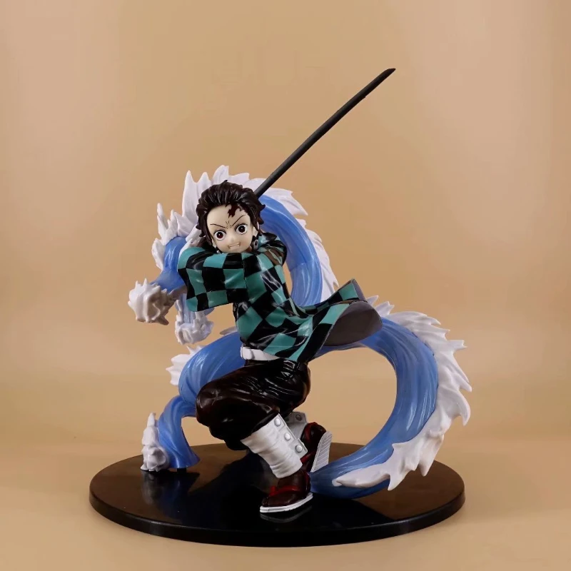 

23cm Demon Slayer Anime Figure Kamado Tanjirou Action Figure Toys Kimetsu No Yaiba Figurine Toy Decoration Collection Model Doll