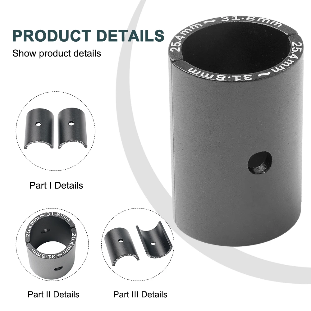 

Bicycle Bike Handlebar Bar Shim Spacer Stem Reducer 25.4mm To 31.8mm Reducing Sets Of Mountain Bike Handlebars