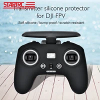 silicone cover case for dji fpv combo remote controller protector skin sleeve drone accessorry colorful sticker neck lanyard