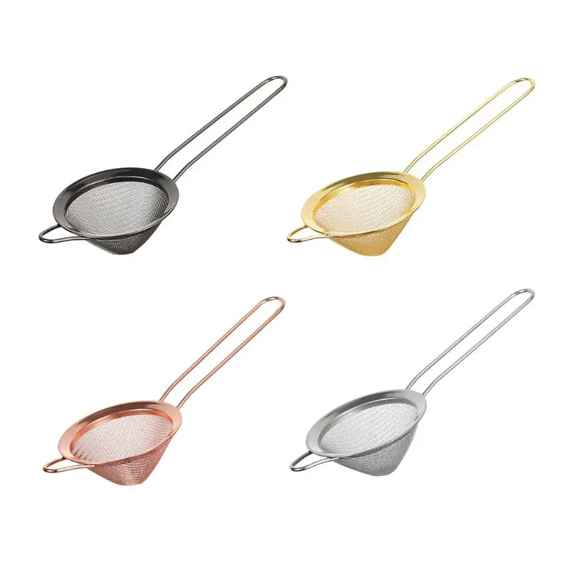 

Stainless Steel Fine Mesh Conical Cocktail Filter Sieve for Removing Juice Strainer Bar Tool