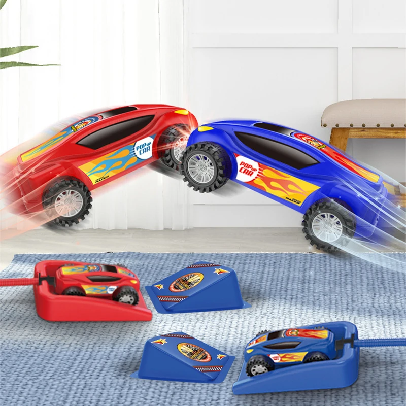 

Foot Catapult Racing Kids Air Toy Car Toys Outdoor Pull Back Car Toy Children'S Educational Toy Family Party Game For Children