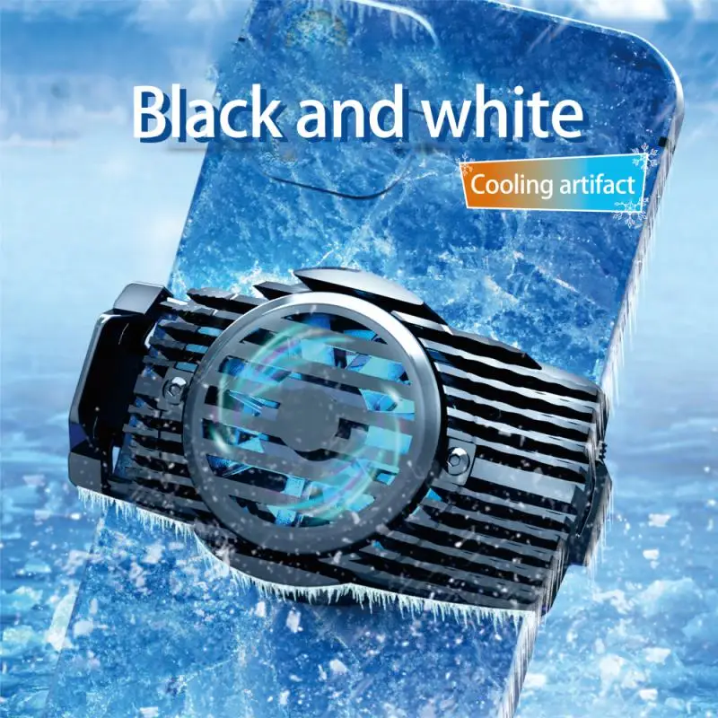 

Cooling Artifact Mobile Phone Radiator Portable Cell Phone Cool Heat Sink Phone Holder Semiconductor Mobile Phone Cooler
