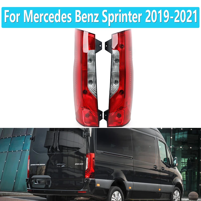 Галогенный задний фонарь для Mercedes Benz Sprinter 2019 2020 2021,  стоп-сигнал, сигнал поворота, без лампы A9108200300 A9108200200 - купить по  выгодной цене | AliExpress