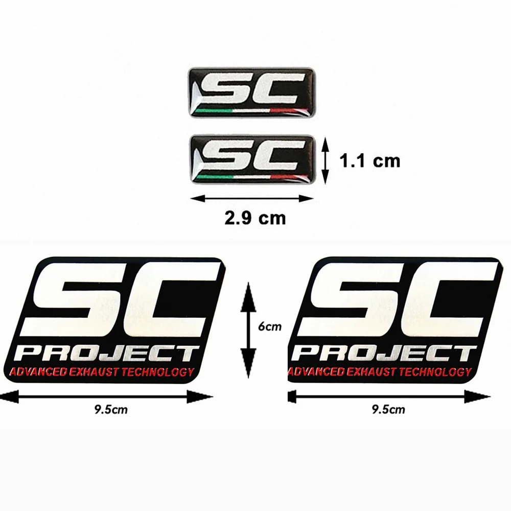 

Для SC Project наклейка на выхлопную систему Honda Kawasaki BMW Yamaha Aprilia Ducati CF MOTO аксессуары для мотоциклов Full Escape GP Z750 125CC
