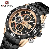men watches naviforce luxury waterproof quartz male wrist watch stainless steel military multi function clock relogio masculino