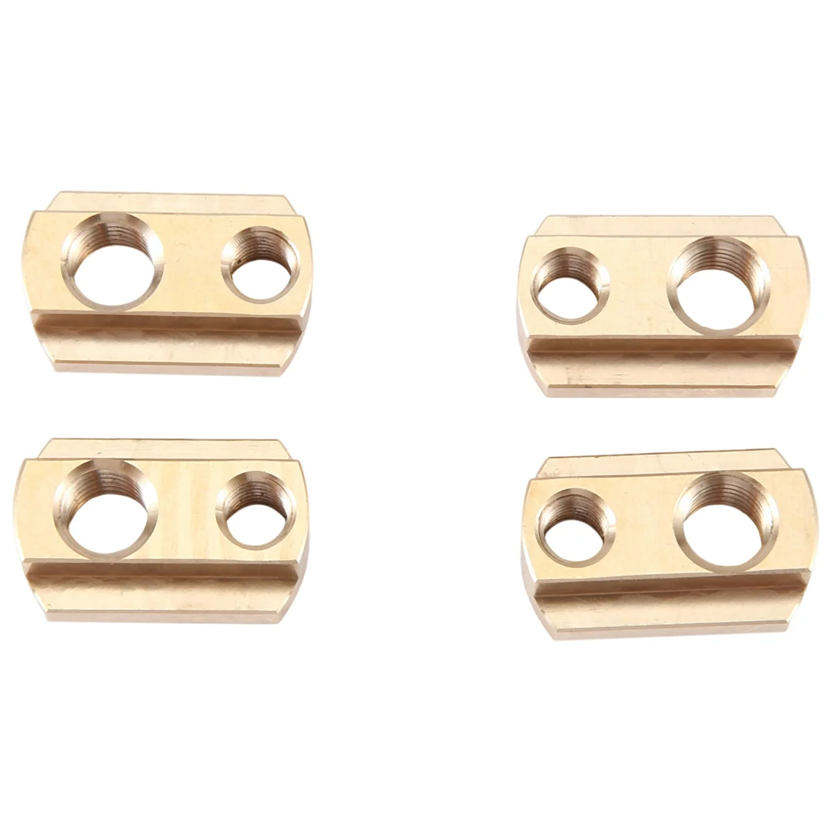 4 шт. скользящие Т-образные гайки с машинным рисовым винтом гидрофольгированные