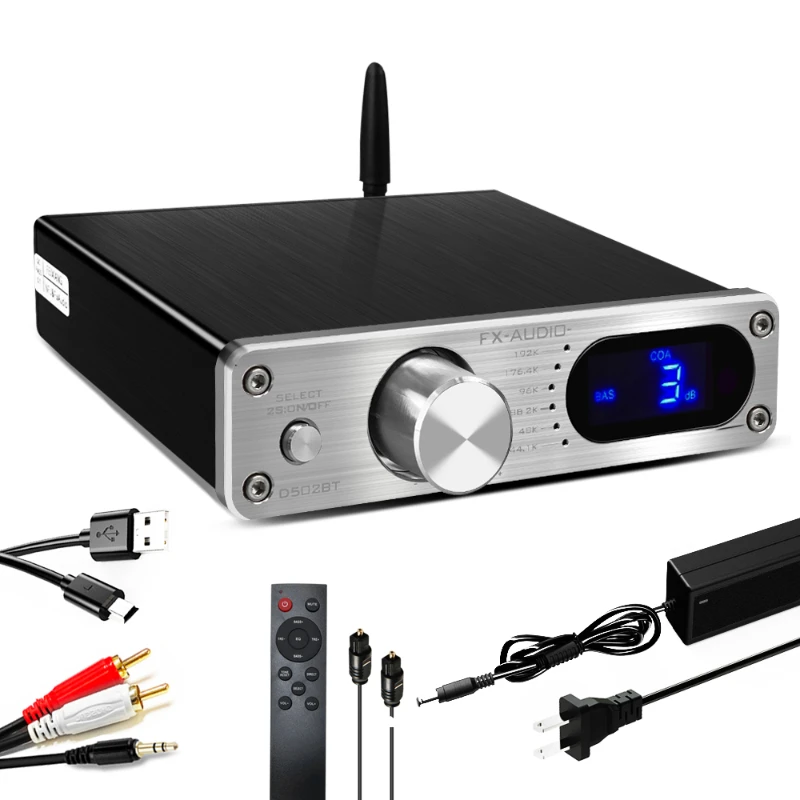 

Digital LED display stereo amrp Power amplifier module desktop home audio