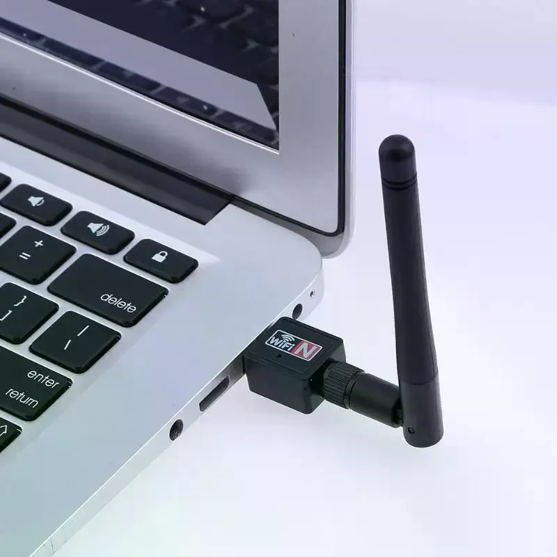 Фото Комплект Wi-Fi приемопередатчика (донгл) 2dBi/5dBi 150 Мбит/с, беспроводная сетевая карта USB 2.0 802.11 B/G/N, адаптер Wi-Fi с антенной LAN №3