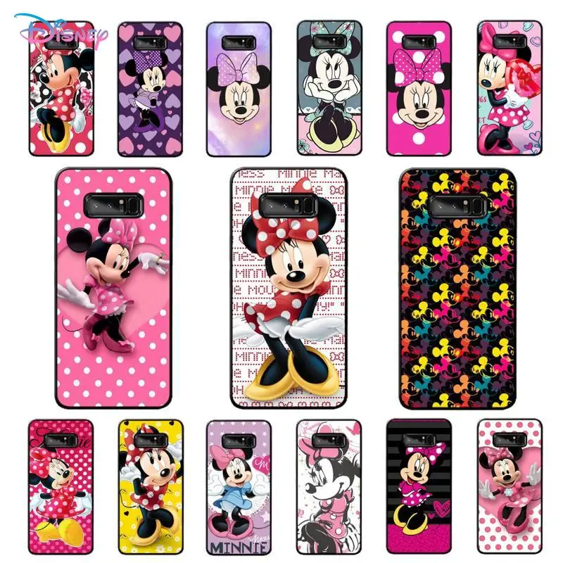Чехол для телефона Disney Minnie Samsung Note 5 7 8 9 10 20 pro plus lite ultra A21 12 72 |
