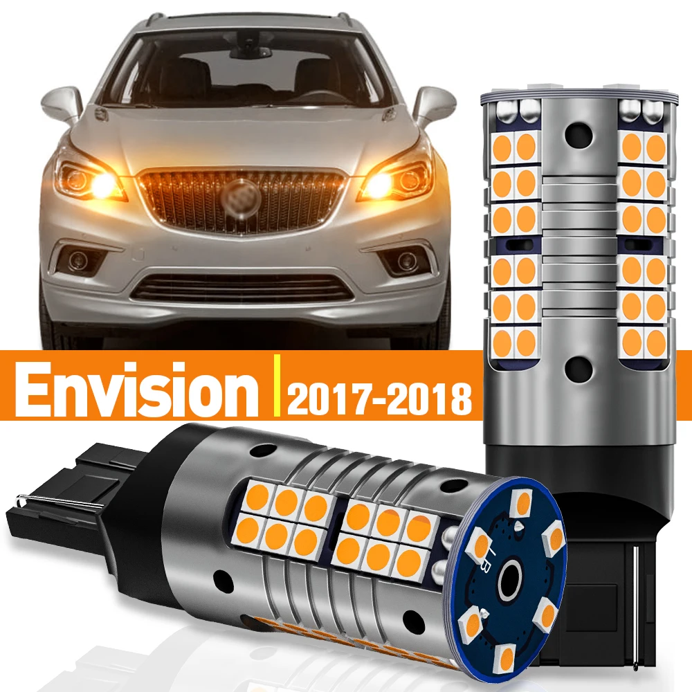 

2pcs LED Turn Signal Light For Buick Envision 2017 2018 Accessories Canbus Lamp
