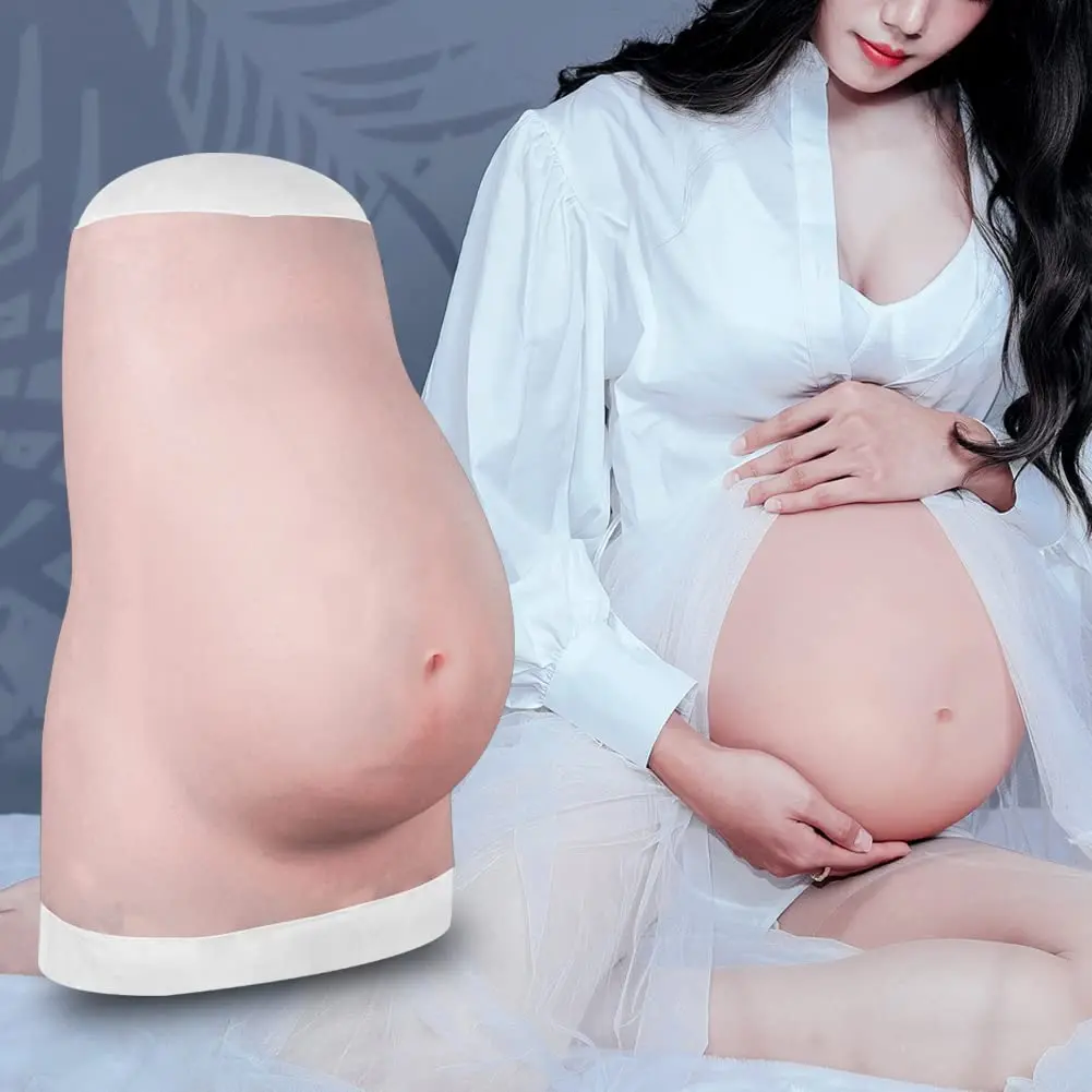 

100% искусственный силиконовый мягкий реалистичный живот для беременных желе для трансвеститов унисекс косплей