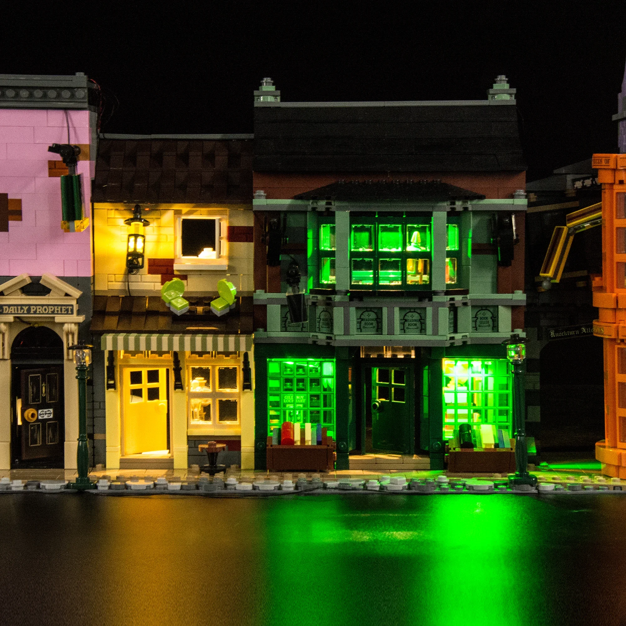Комплект светодиодных фонарей EASYLITE для 75978 Diagon Alley, набор игрушек «сделай сам», только комплект освещения (art.: 3920cd198f550) - 3920cd198f550
