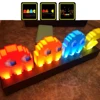 2021 Pac Man Game LED USB 3D Night Light Gaming Room Decor Desk Music Illusion Lamp Baby Sleeping Light For Holiday Gift