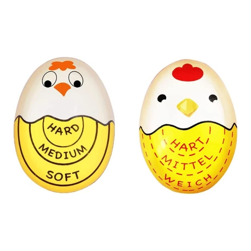

Soft Hard Boiled Egg Timer Egg Color Changing Indicators Boil Eggs Thermometer