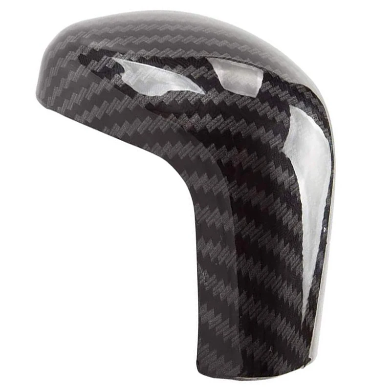 

Sport Style Carbon Fiber Print Auto Gear Shift Knob Cover Trim for 2018-2020 Hatchback 2019 2020