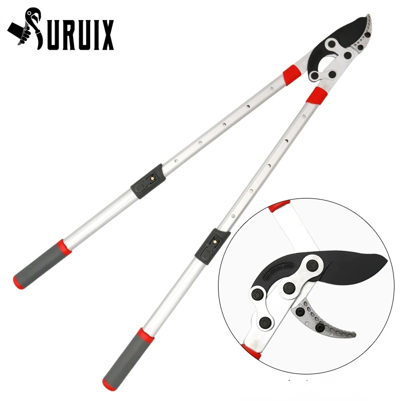 Retractable Thick Branch Pruner Bonsai Orchard Garden Pruning and Finishing Branch Tool Large Opening Vigorously Cut