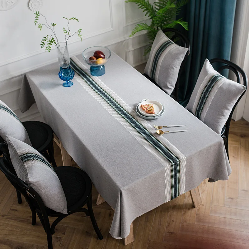 

Modern Minimalist Printed Tablecloth Table Cover Rectangular Tablecloth Waterproof Table Cover Home Kitchen Mantel скатерть